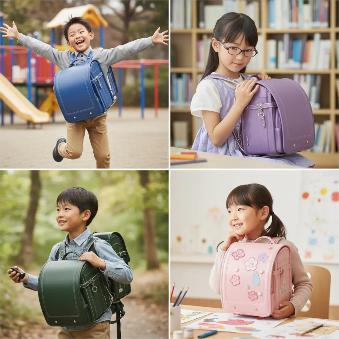 子供のタイプ別におすすめの選び方を紹介するイラスト。お子様の特性を理解し、それぞれに合った後悔しない商品選びのポイントを解説しています。