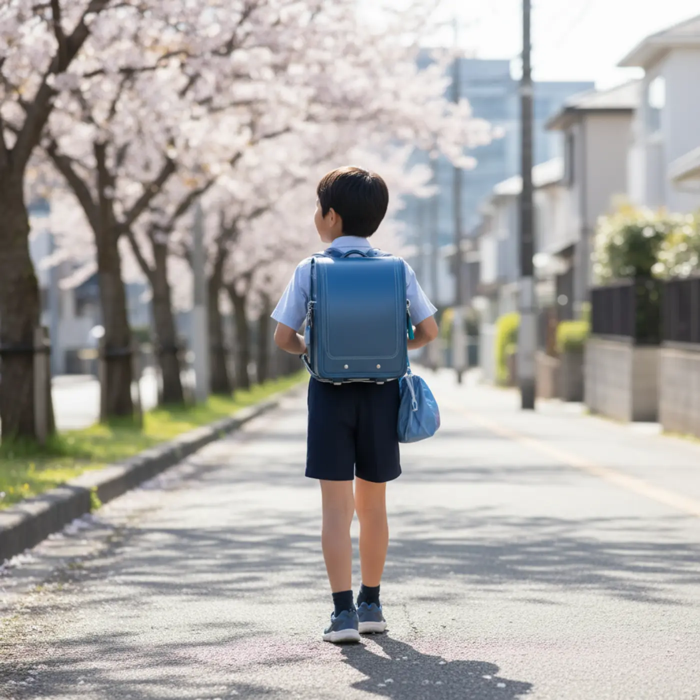 通学時の子供の負担を軽減するため、今あるランドセルを使いながら実践できるテクニックを紹介する画像。荷物の詰め方や歩き方の工夫で、肩や腰への負担を軽くします。