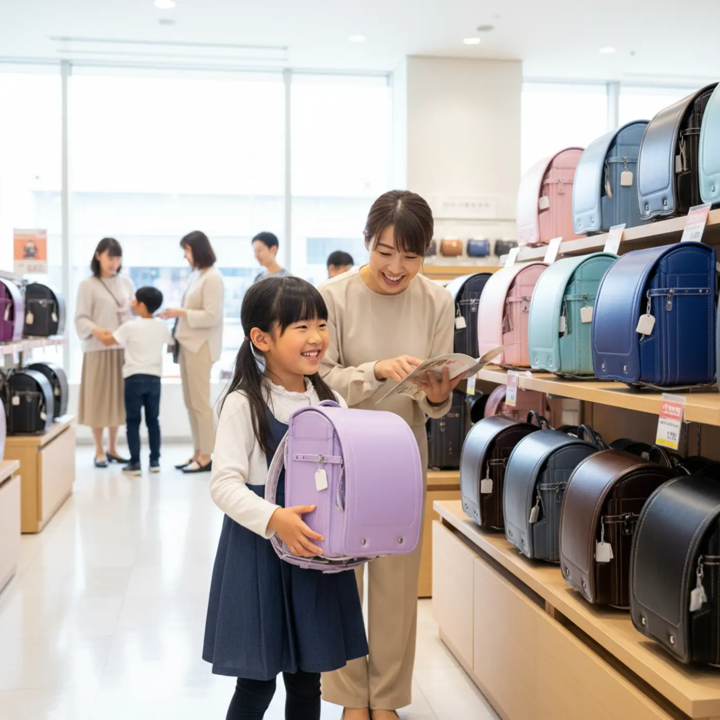 ランドセルはどこで買う？という疑問に答えるブランド・地域別購入ガイド。セイバンや土屋鞄などの人気ブランドや、東京・大阪の販売店情報など、最適なランドセル選びをサポートします。