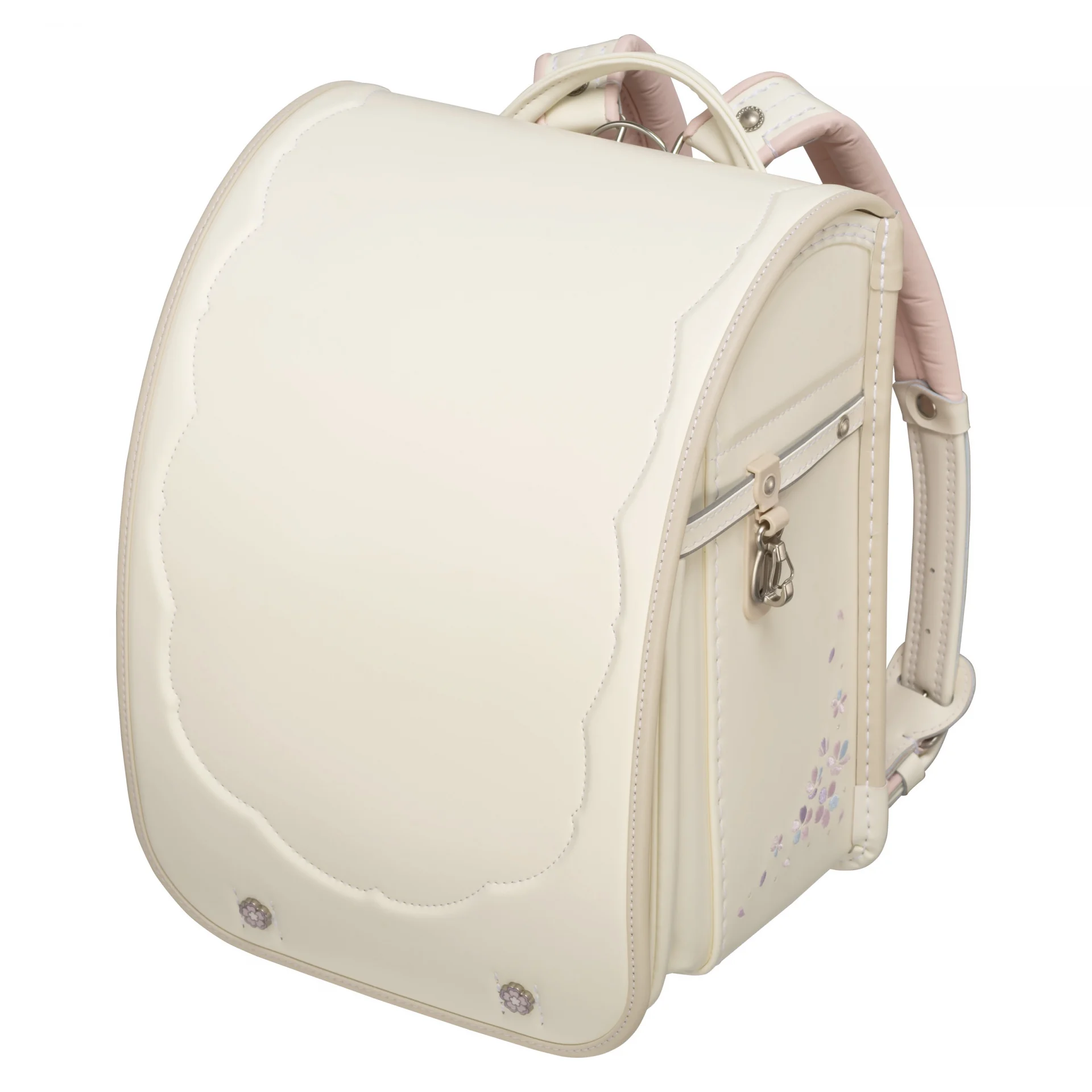 フィットちゃん はなえみ FIT-272AZR プラチナホワイト×ベージュの商品単体3/4ビュー