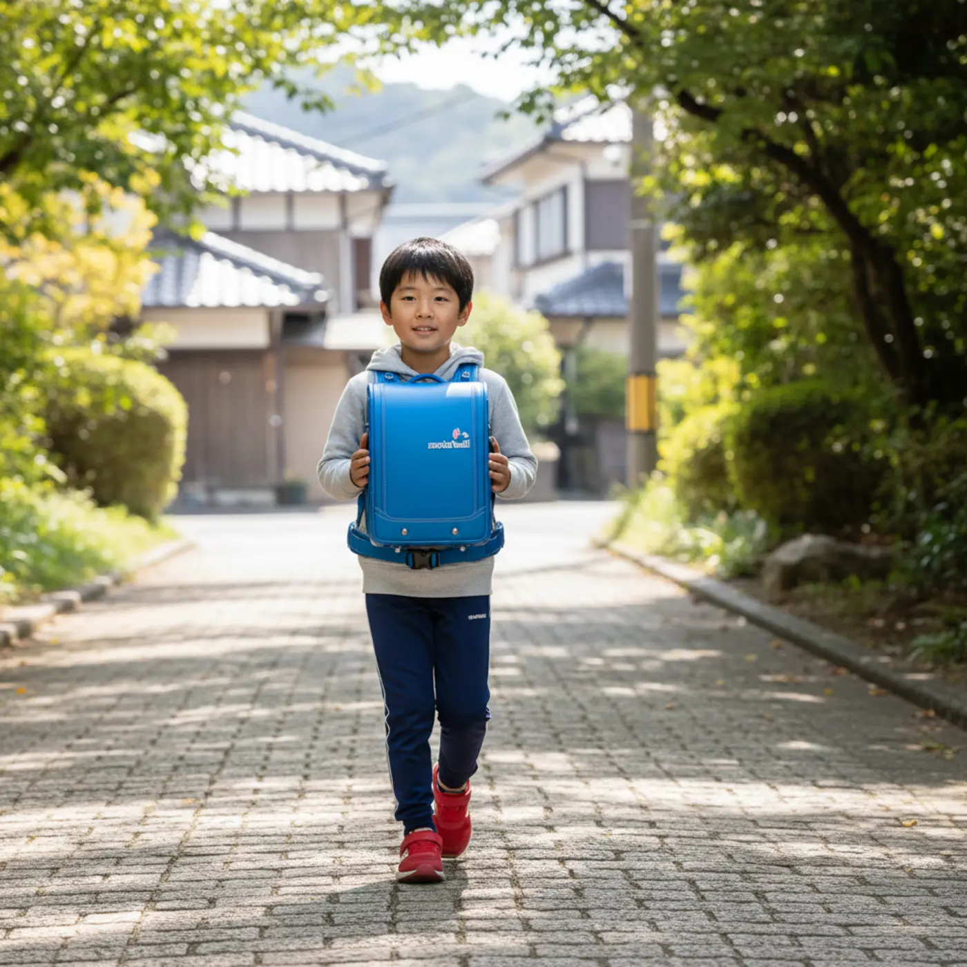 アウトドアブランドのモンベルが開発したナイロン製の軽量ランドセル「わんパック」。登山の技術が活かされており、子どもの身体にフィットする設計で毎日の通学を快適にする。