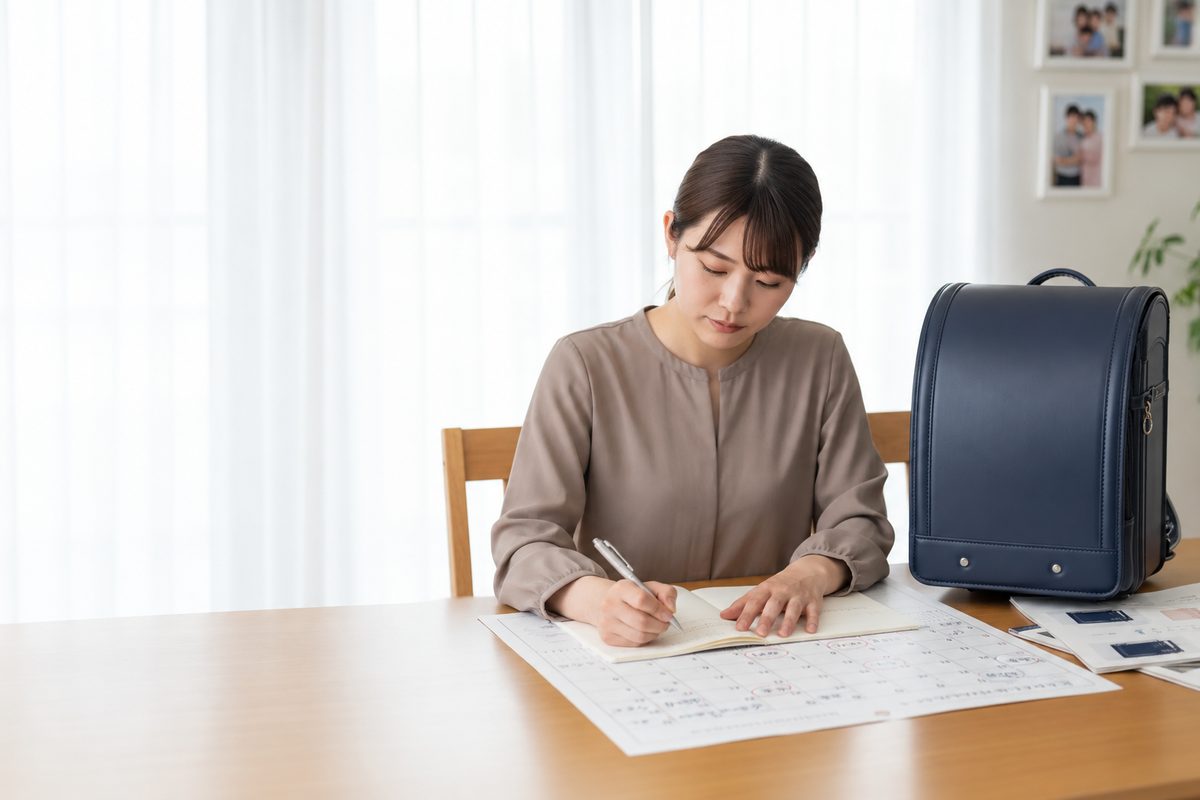 ランドセルいつまでに買う?2026年スケジュールと失敗しない時期のイメージ