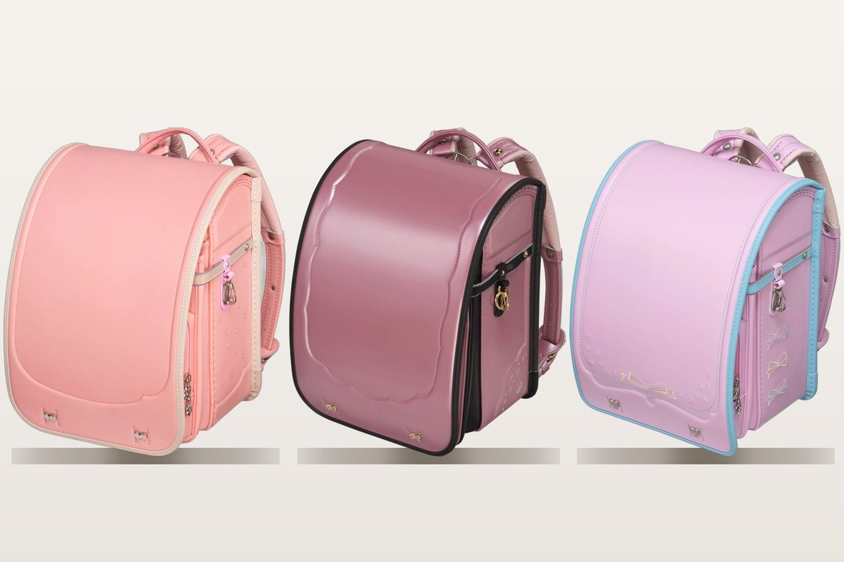 フィットちゃんのシュシュ・フローラ(ペールピンク×ベージュ)、ミオコフレ(キャンディピンク×クロ)、パステルガール(ベビーピンク×アクア)