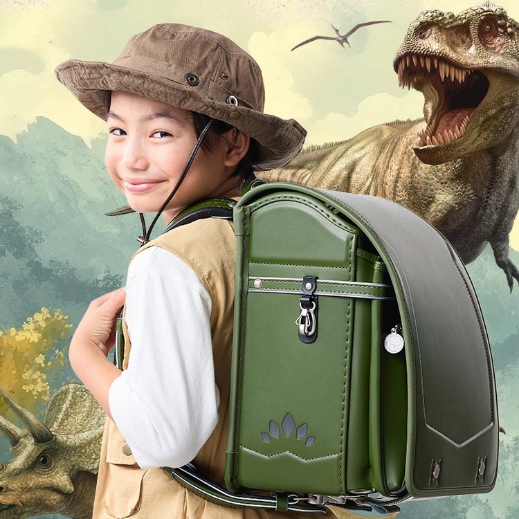 フィットちゃん ランドセル モスグリーン系